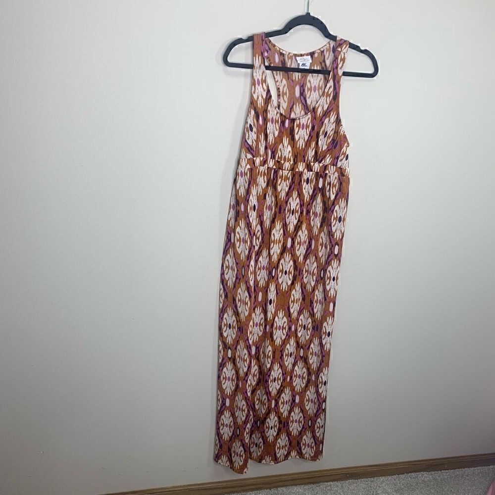 Oh baby Motherhood maternity maxi dress sleeveless medium stretchy (J1)